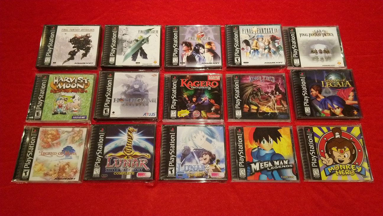 Ps1 Rpg Collection The PS1 RPG Collection